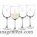 Cathys Concepts Personalized Spooky 19 Oz. White Wine Glasses YCT4452