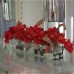 Bayou Breeze Driftwood Cymbidium Orchids Centerpiece in Glass Planter BBZE5418