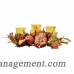 The Holiday Aisle Harvest Triple Flower Candelabrum HLDY1327