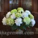 Darby Home Co Hydrangea Centerpiece in Decorative Vase DBHC6288