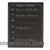 Cathys Concepts Personalized Weekly To-Do Wall Mounted Chalkboard YCT3749