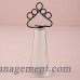 Weddingstar Vintage Inspired Pressed Glass Vases and Place Card Holder Set WDSR1386