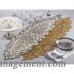 Bloomsbury Market Khadim Beaded Jeweled Scroll Motif Elegant Table Runner BBMT7080