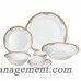 Lorren Home Trends Catherine 24 Piece Porcelain Dinnerware Set, Service for 4 LHT1351