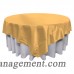 LA Linen Bridal Satin Square Tablecloth LALN1030