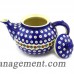 Polmedia Mosquito Polish Pottery 1.63 qt. Stoneware Teapot PMDA3822