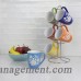 Home Basics 6 Piece Mug Set with Stand HOBA1676