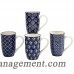 Darby Home Co Clair Blue 4 Piece Coffee Mug Set DBHM3477