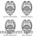 Home Wet Bar Police Badge Personalized Argos 23 oz. Whiskey Decanter HWTB1369