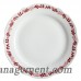 BonJour Yuletide Garland Printed Fluted Dinner Plate BJR1560